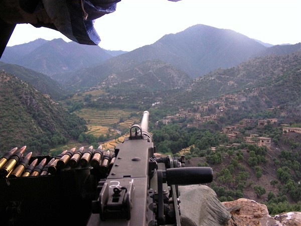 010 overlooking the Korengal Valley